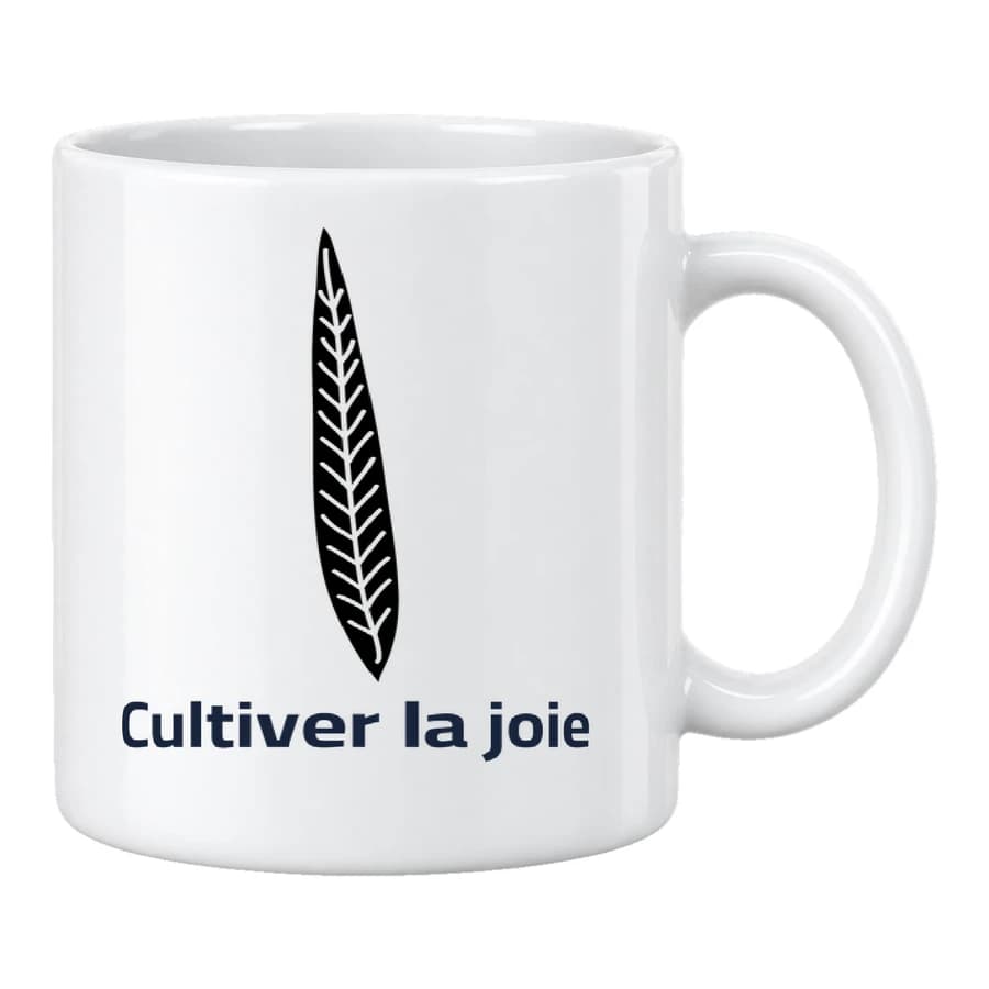 Mug — Fleurs des champs — الأمام — أبيض